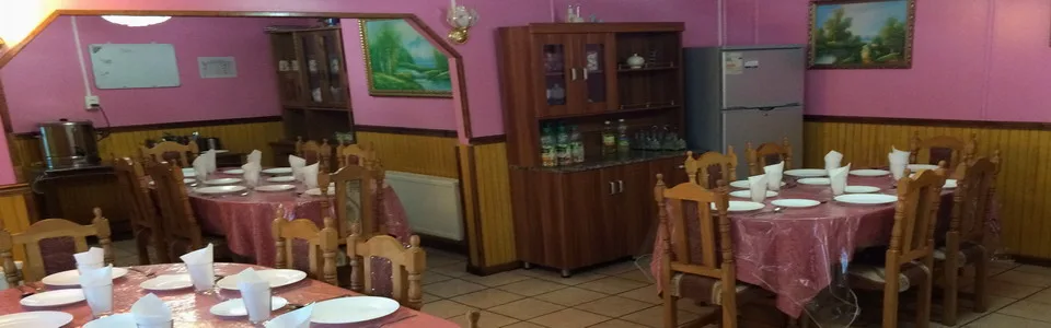 Comedor del restaurante del hostal